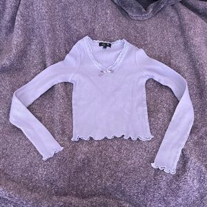Lavender Dolls Kill Crop Top